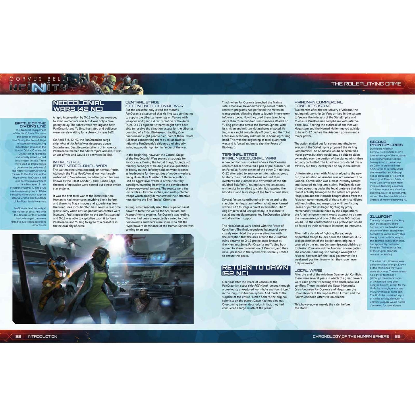 Infinity: Infinity RPG Core Book