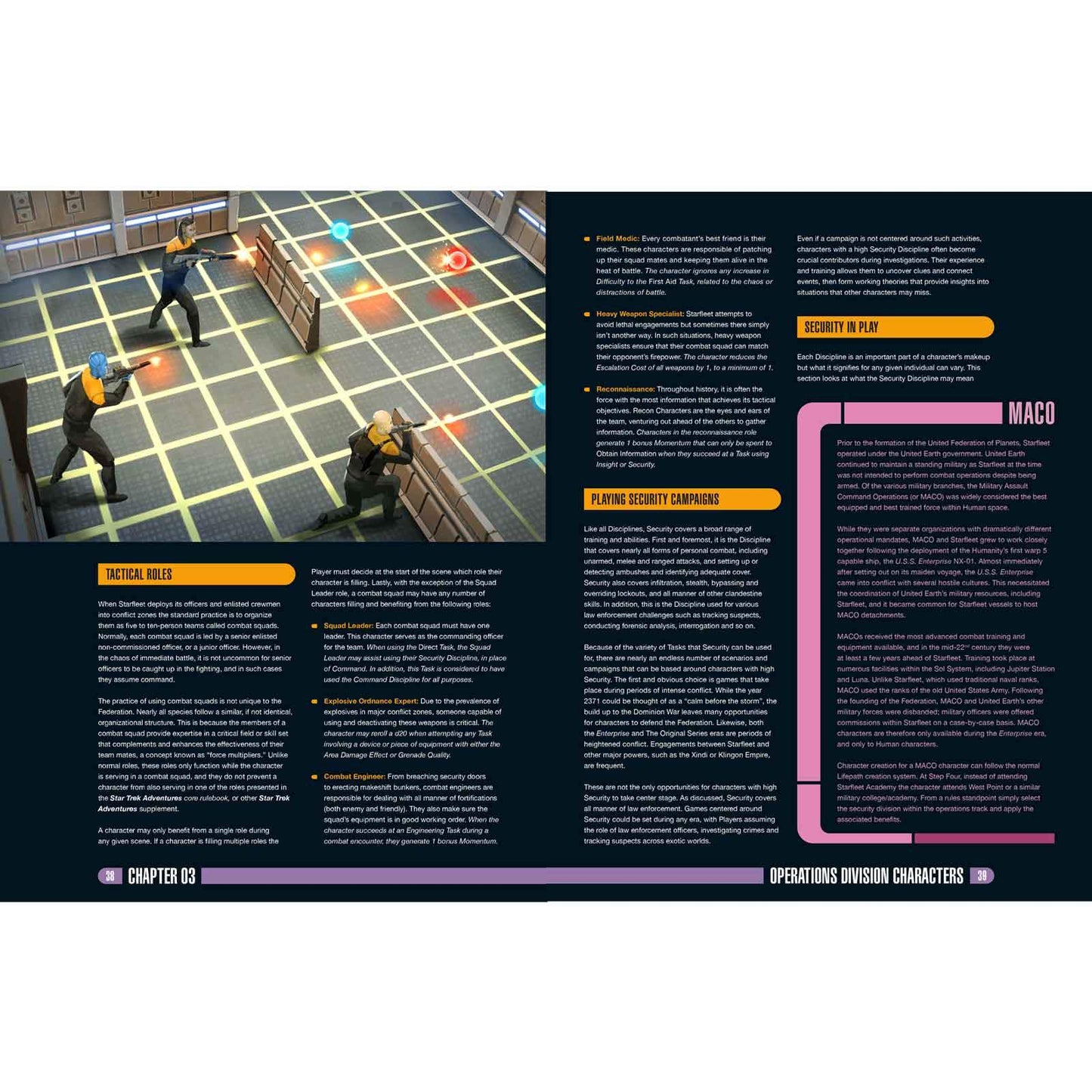 Star Trek Adventures: Operations Division supplement - PDF