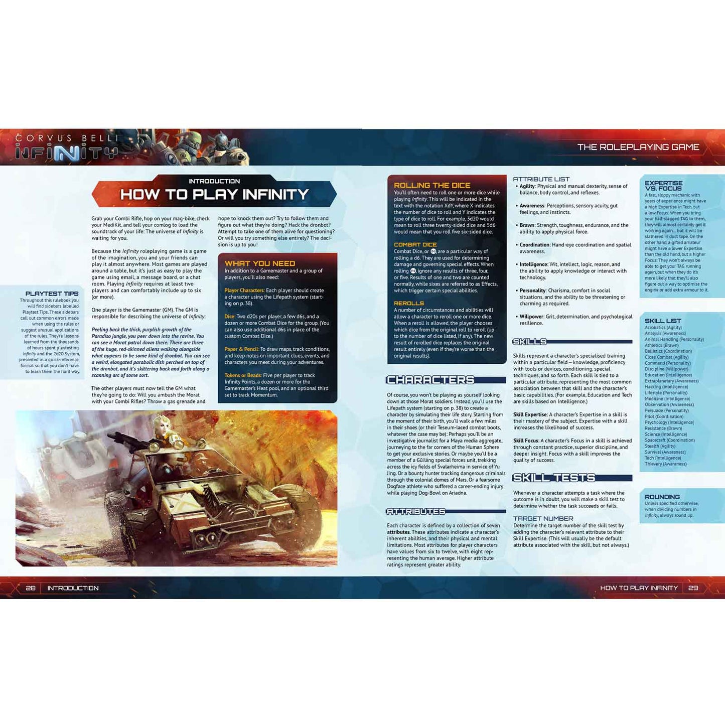 Infinity: Infinity RPG Core Book