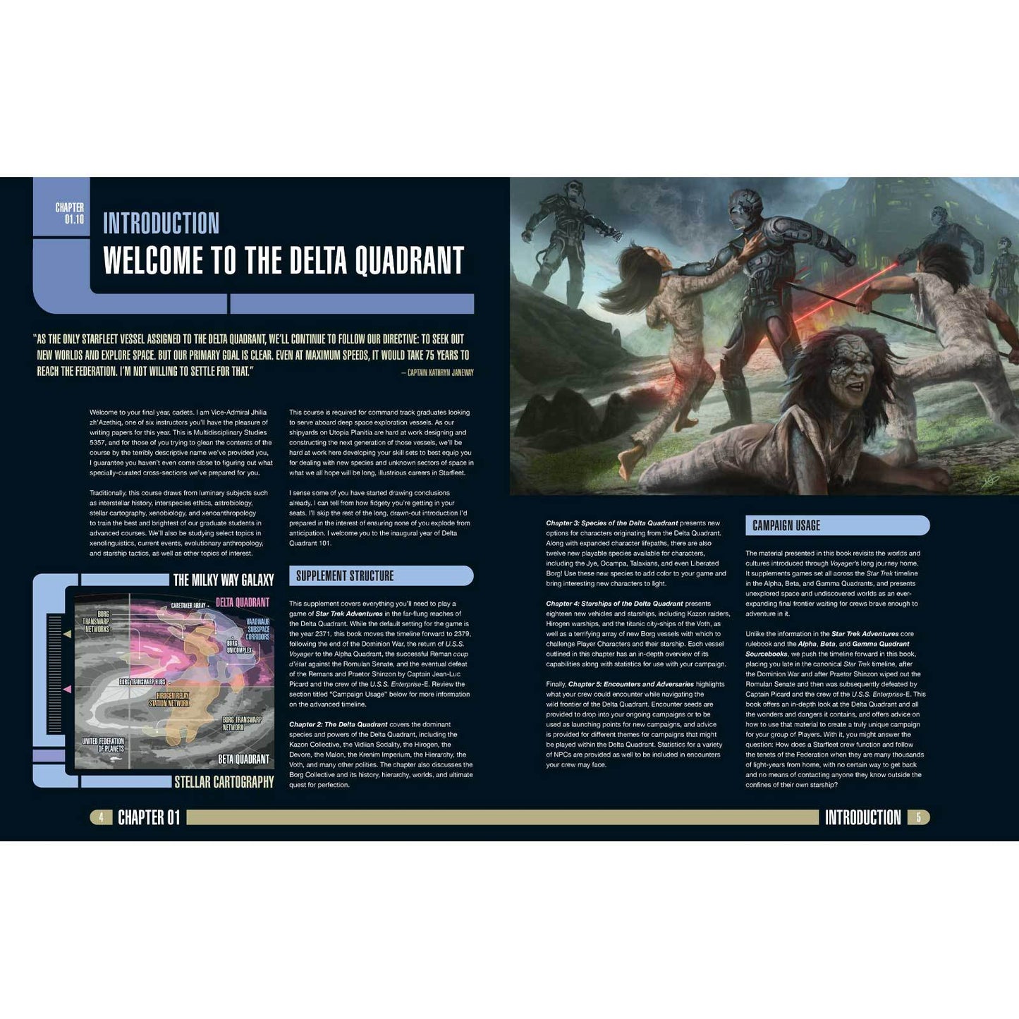 Star Trek Adventures: Delta Quadrant Sourcebook - PDF