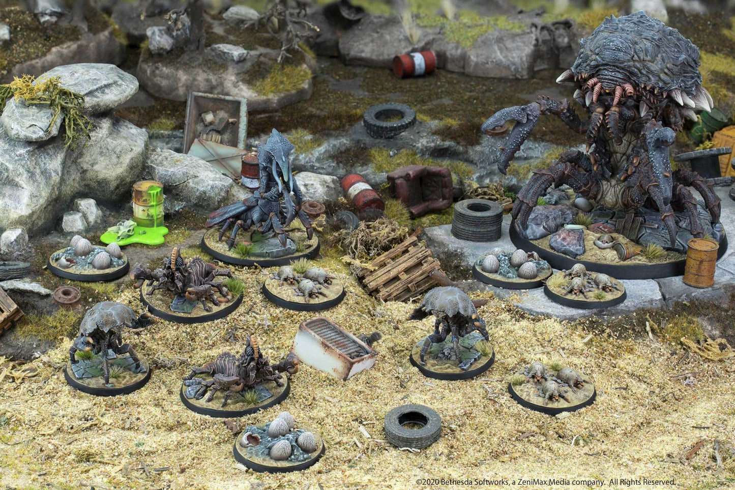 Fallout: Wasteland Warfare - Wasteland Creatures: Mirelurk Bundle