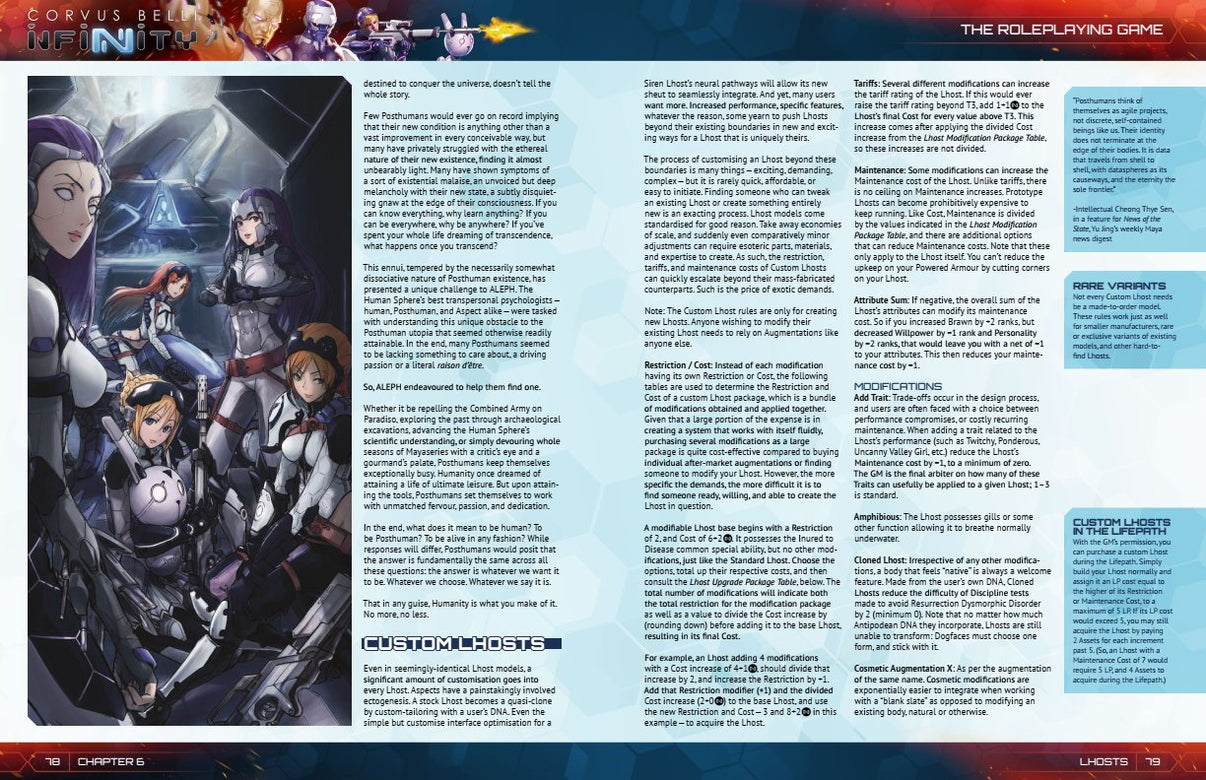 Infinity: Aleph Supplement – Modiphius Entertainment