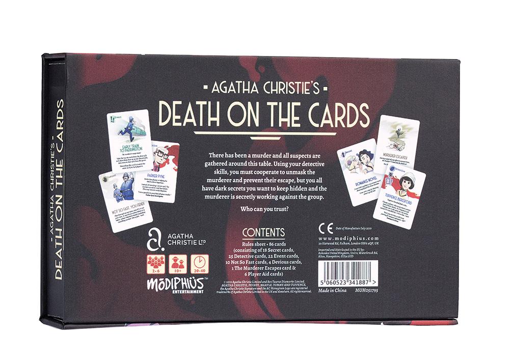 Agatha Christie's Death on the Cards - Modiphius Entertainment