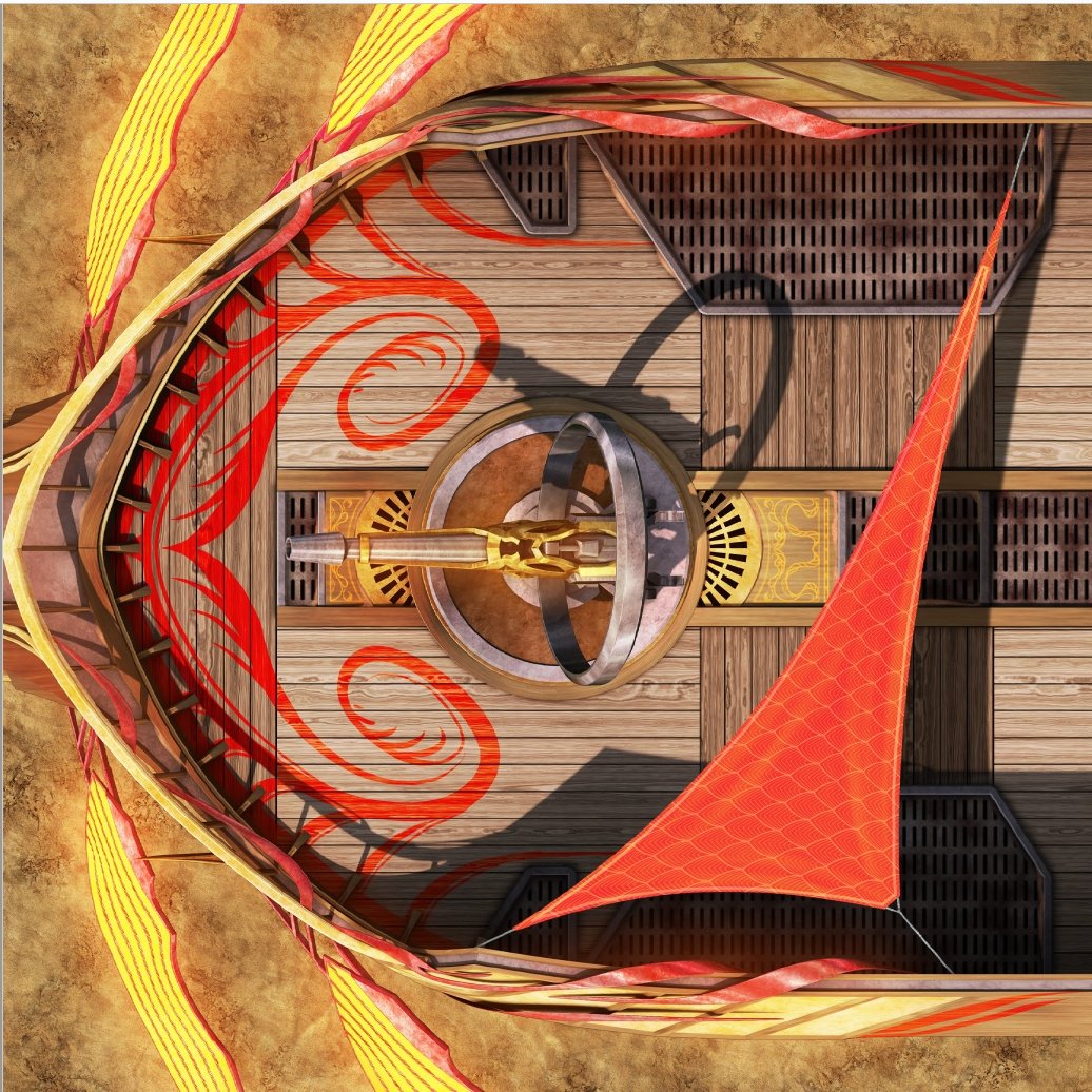 John Carter of Mars: Airships of Barsoom Tile Set - Modiphius Entertainment