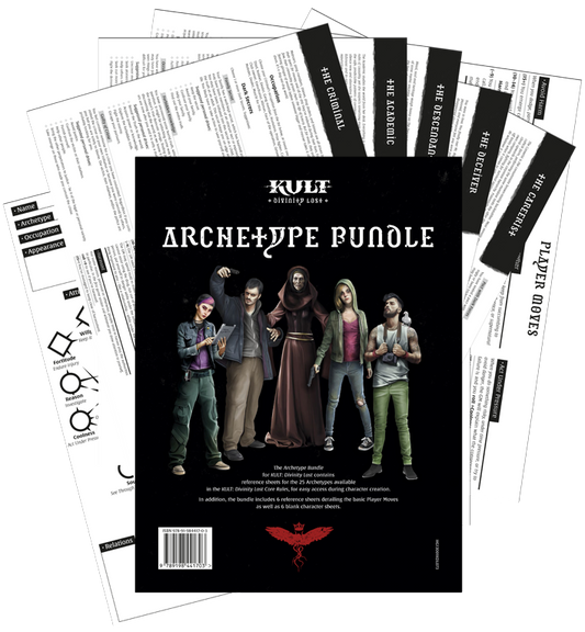 KULT: Divinity Lost - Archetype Bundle - Modiphius Entertainment