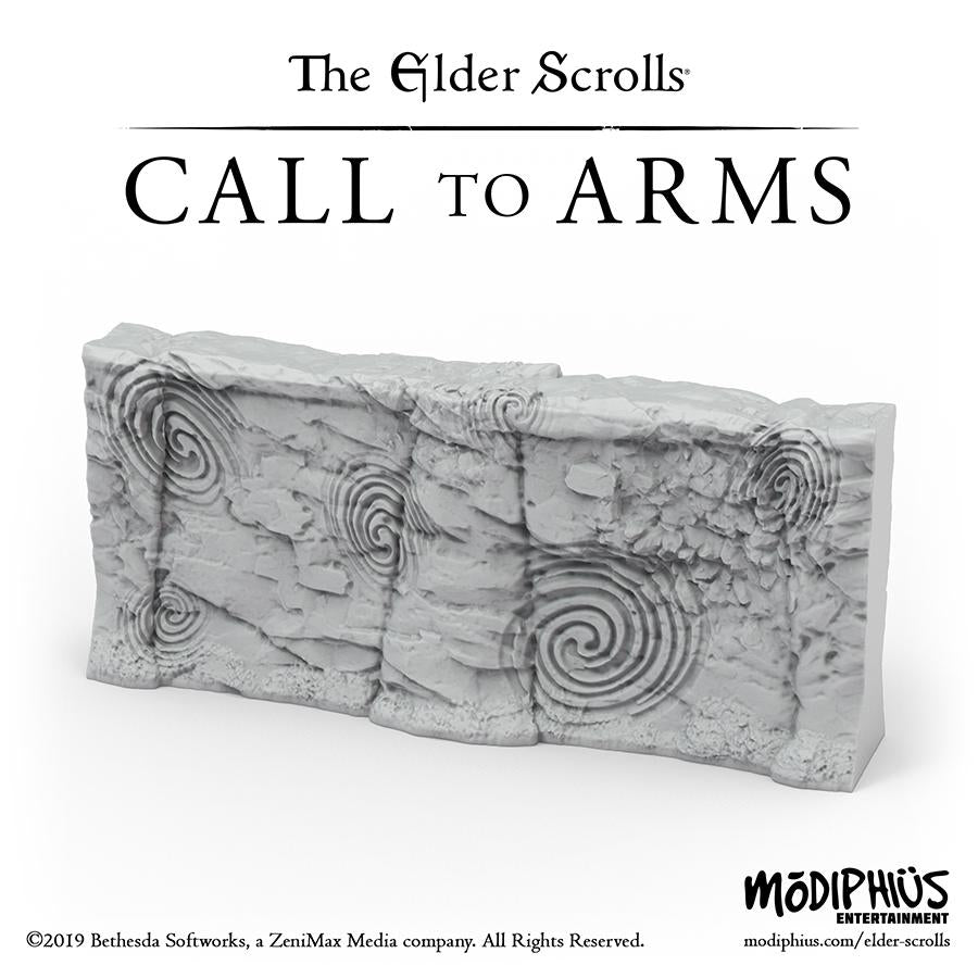 The Elder Scrolls Call to Arms - Nord Tomb Walls Terrain Set
