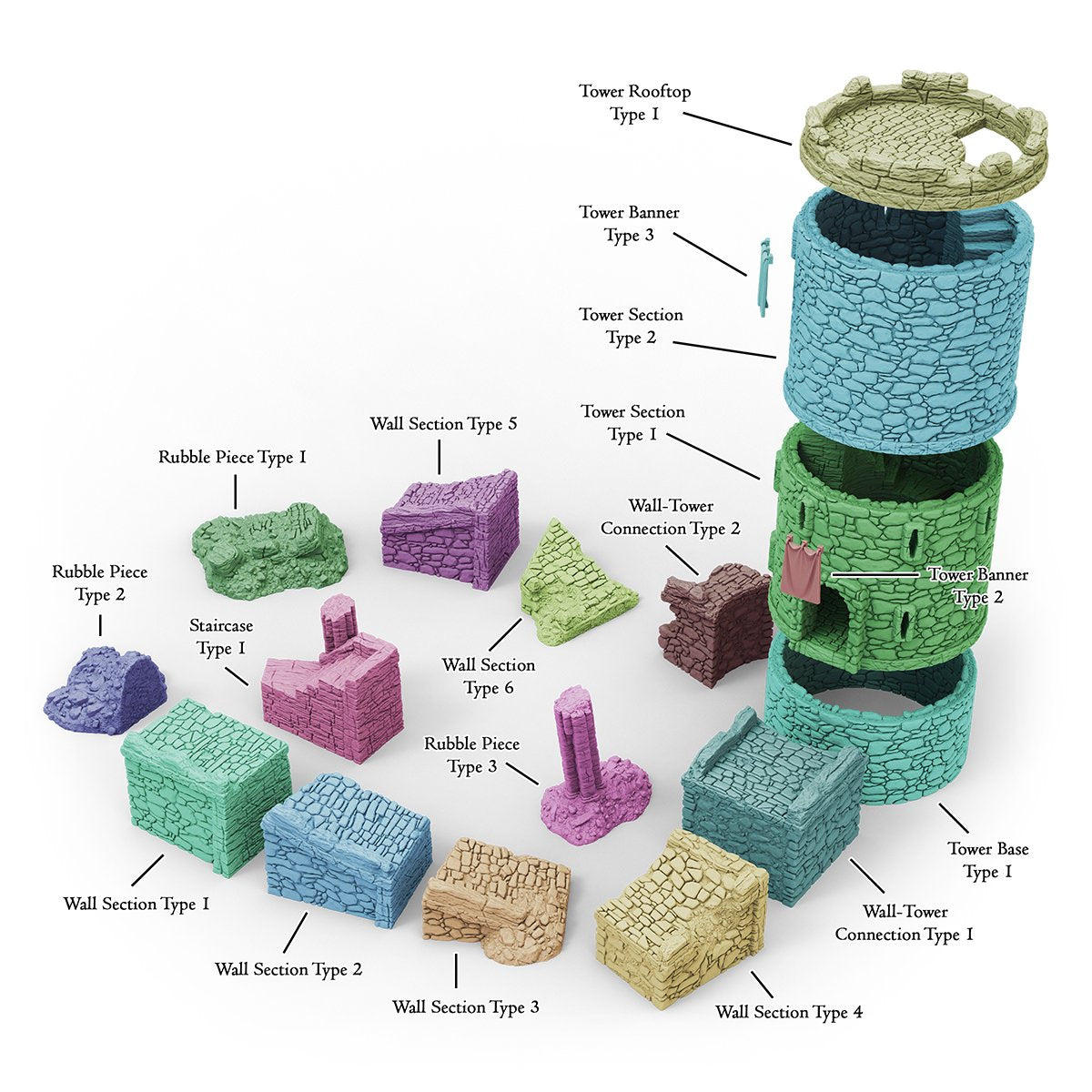 The Elder Scrolls Call to Arms - Print at Home - Western Watchtower  STL