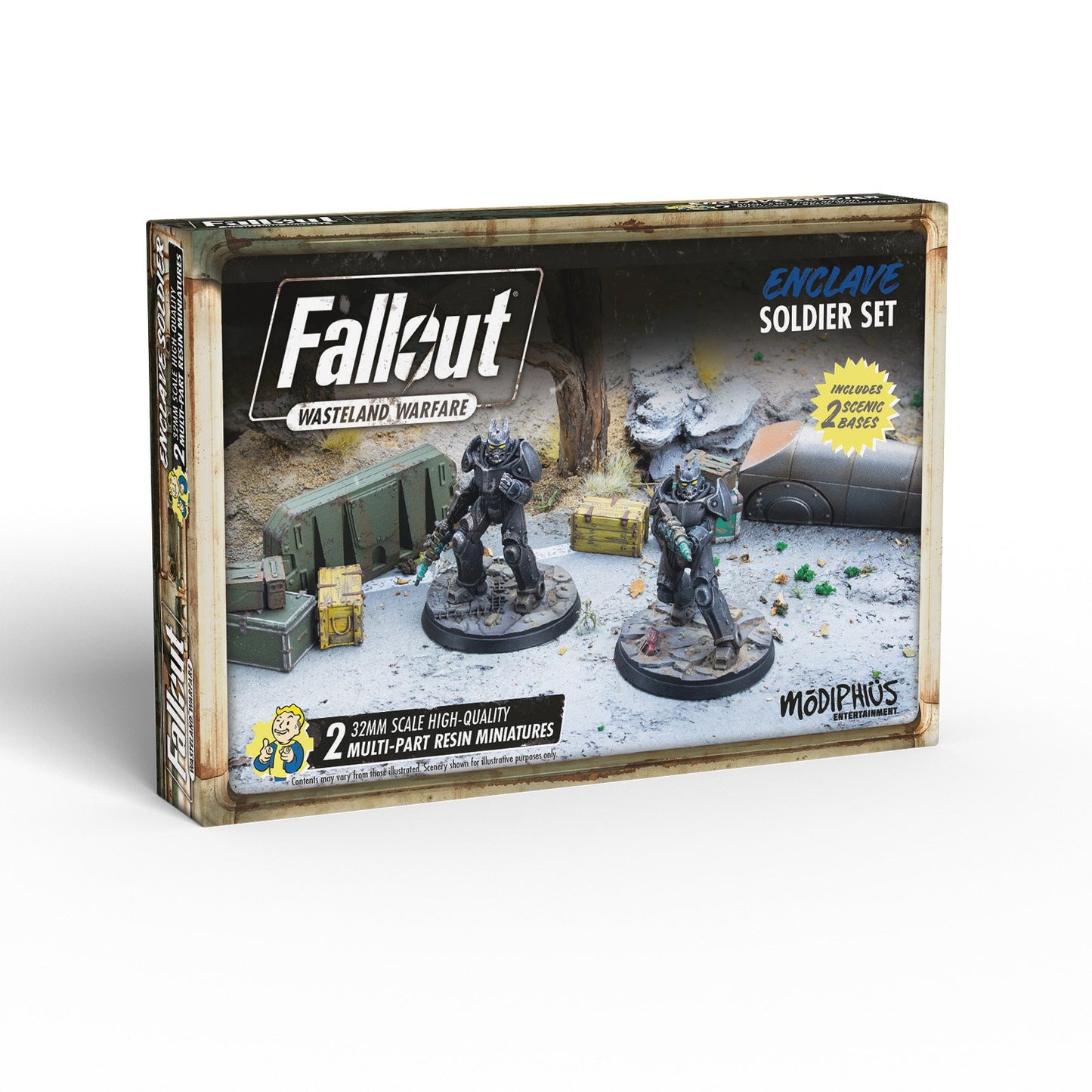 Fallout: Wasteland Warfare - Enclave: Soldier Set – Modiphius Entertainment