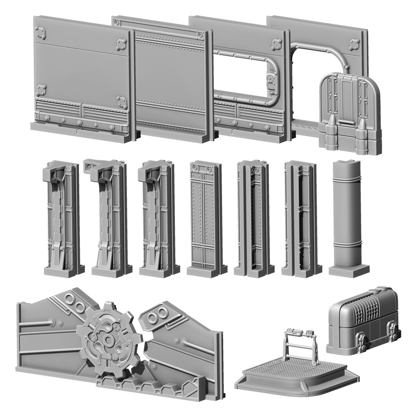 Fallout: Wasteland Warfare - Print at Home - Vault Design Starter Pack STL