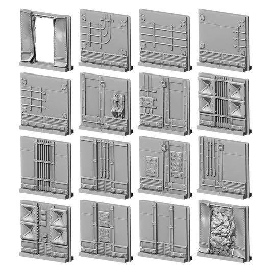 Fallout: Wasteland Warfare - Print at Home - Vault Walls Upgrade Pack STL