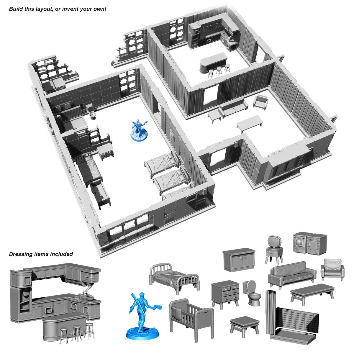 Build this layout, or invent your own!