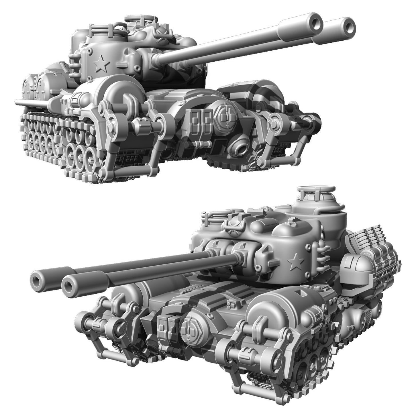 Fallout: Wasteland Warfare – Print at Home - Tank STL