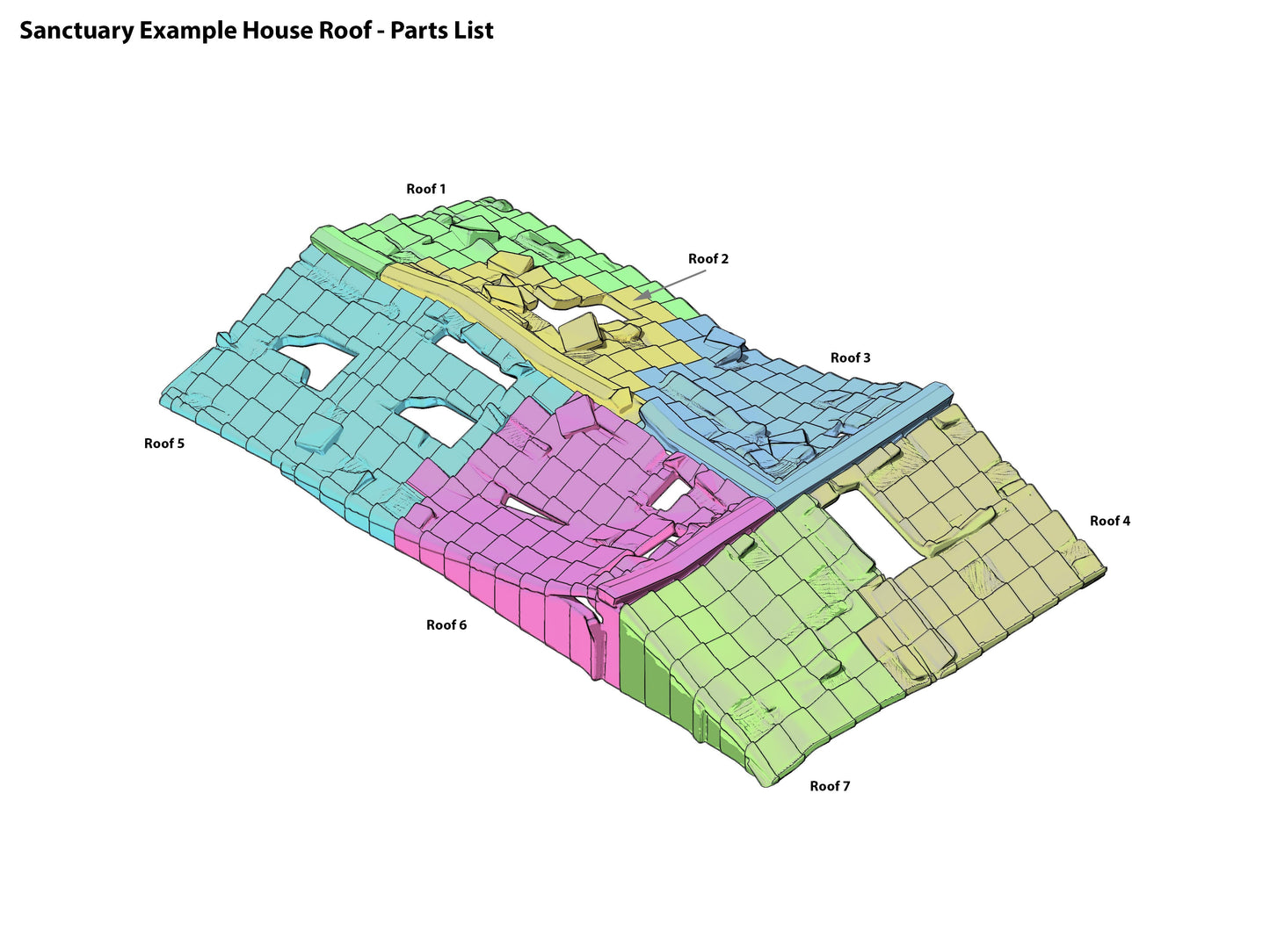 Fallout: Wasteland Warfare - Print at Home - Sanctuary Hill House STL