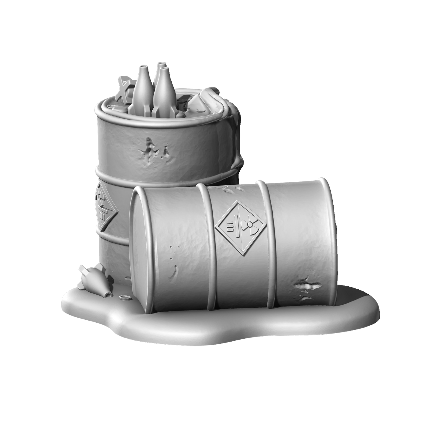 Fallout: Wasteland Warfare - Print at Home - Streets of Boston STL