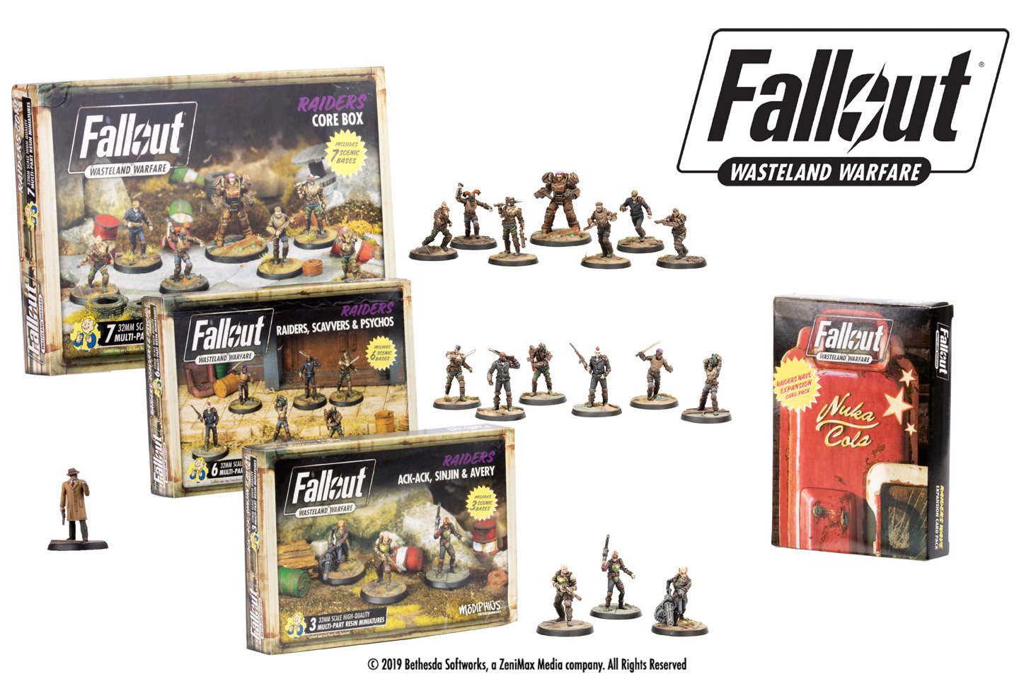 Fallout: Wasteland Warfare – The Raider Bundle - Modiphius Entertainment
