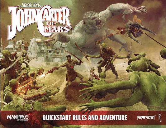 John Carter of Mars Quickstart - Modiphius Entertainment