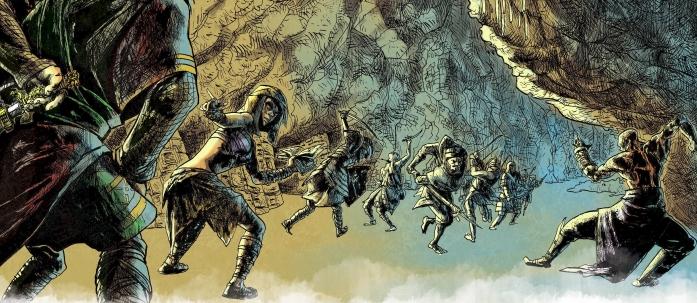 CAPHARNAUM - THE TALES OF THE DRAGON-MARKED RPG CORE BOOK - Modiphius Entertainment