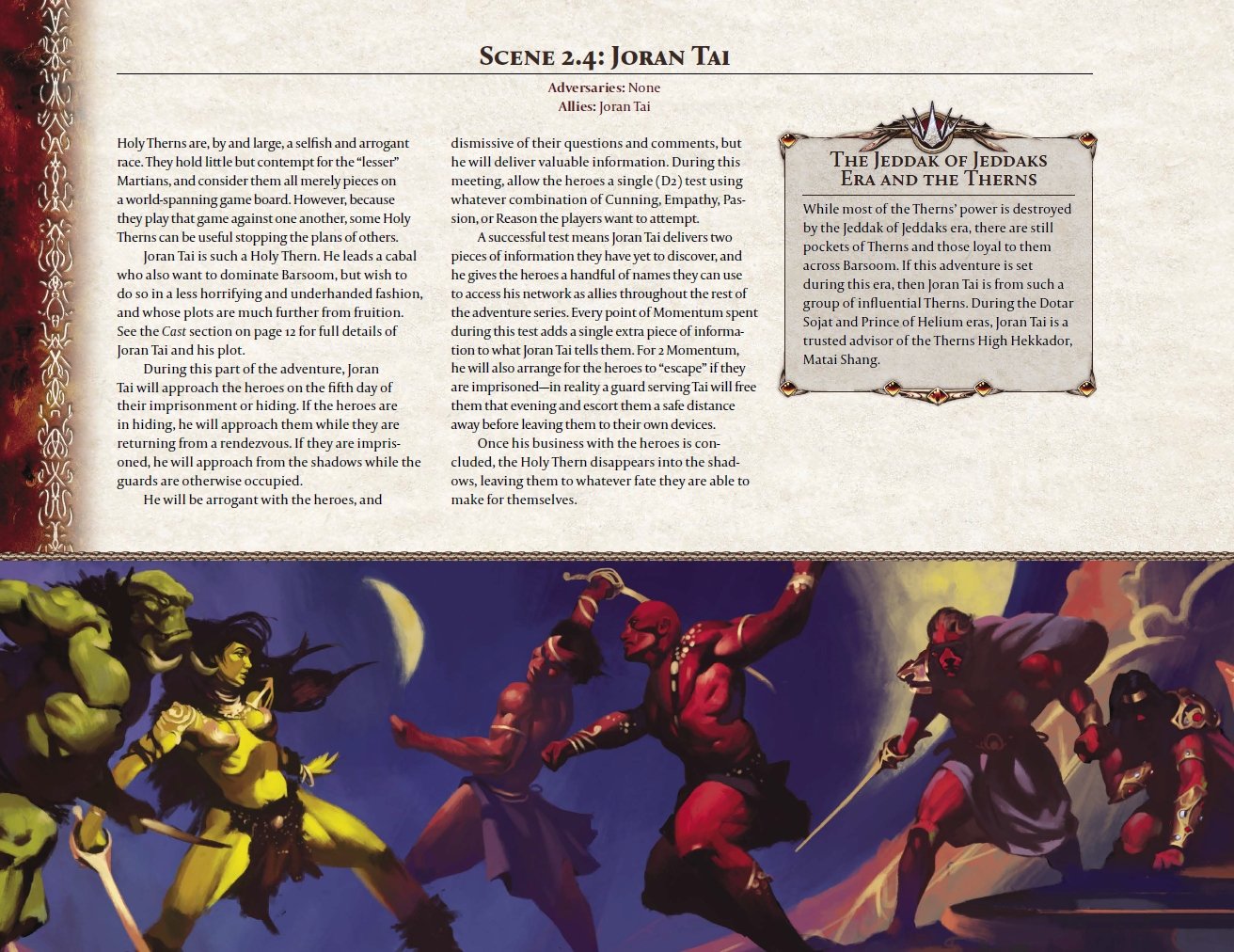 John Carter of Mars: Phantoms of Mars Campaign Book - Modiphius Entertainment