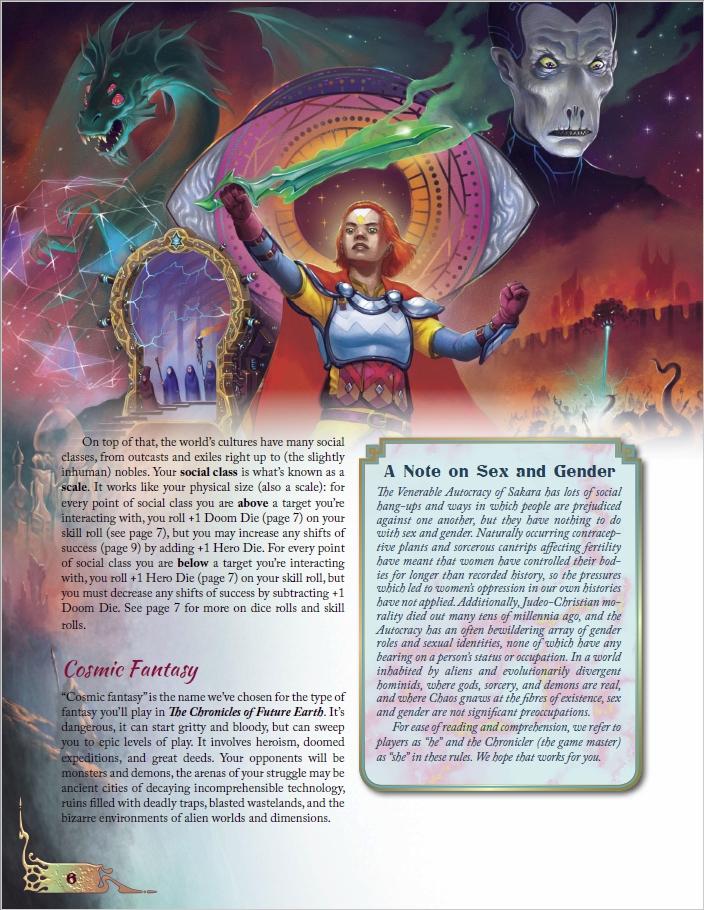 The Chronicles of Future Earth: The Swallower of Souls - Quickstart Adventure - Modiphius Entertainment