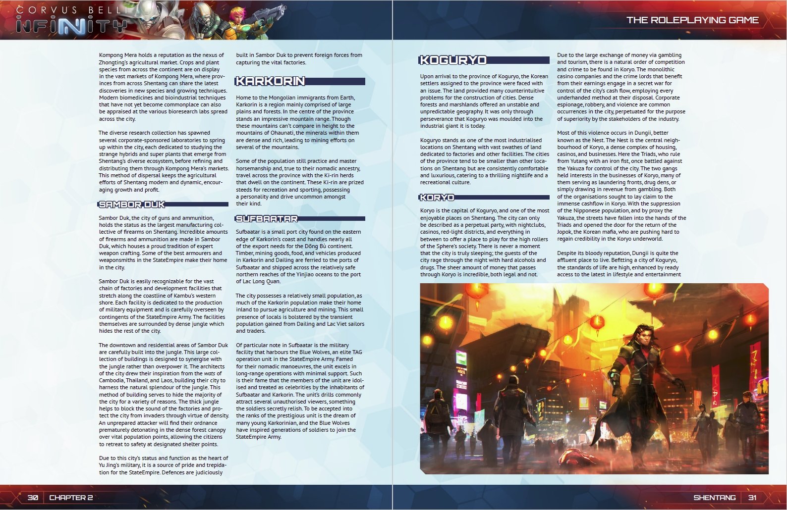 Infinity: Yu Jing - Modiphius Entertainment