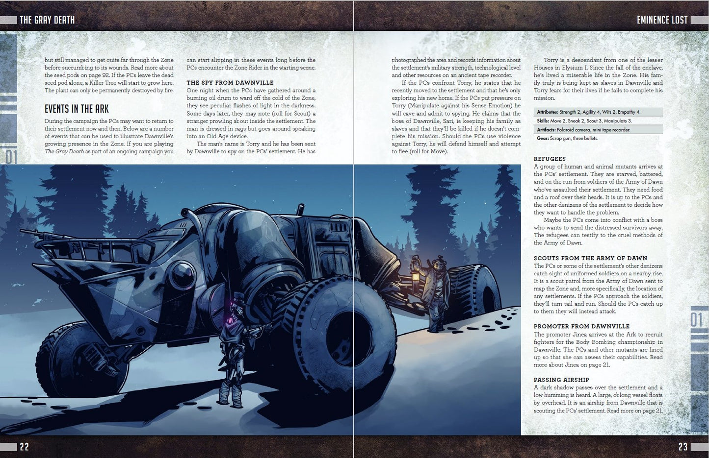 Mutant: Year Zero - The Gray Death - Modiphius Entertainment