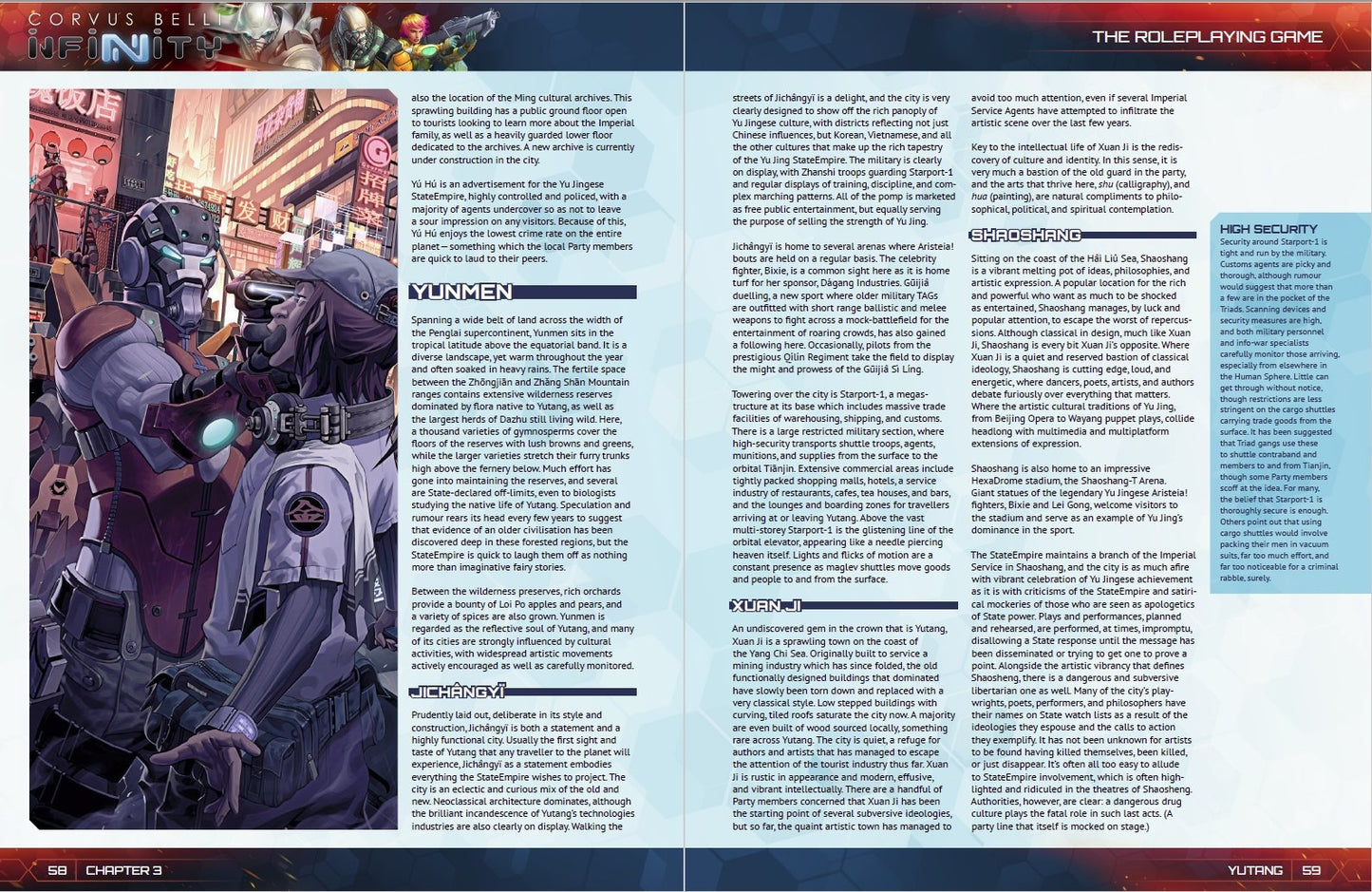 Infinity: Yu Jing - Modiphius Entertainment