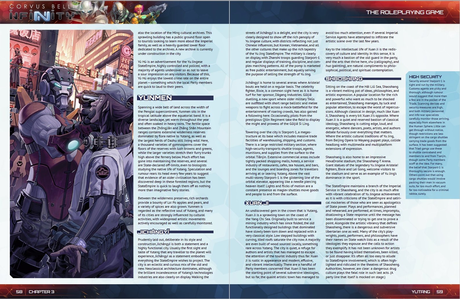 Infinity: Yu Jing - Modiphius Entertainment