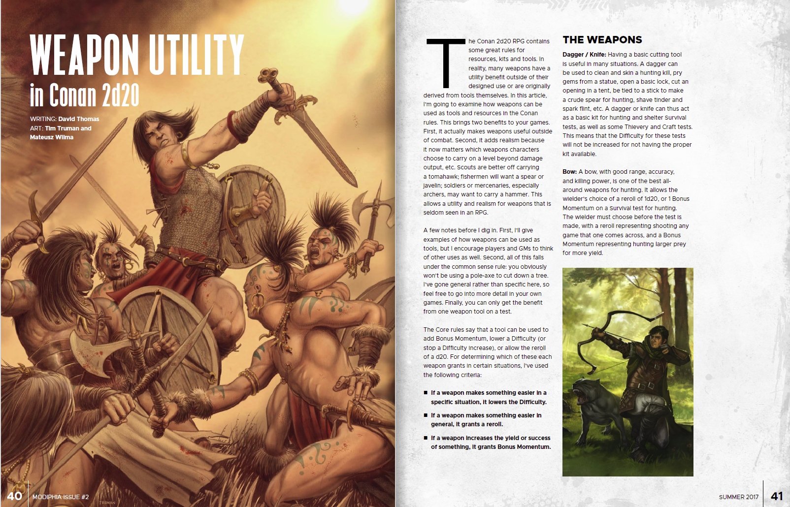 Modiphia - Issue #2 - Summer 2017 - Modiphius Entertainment