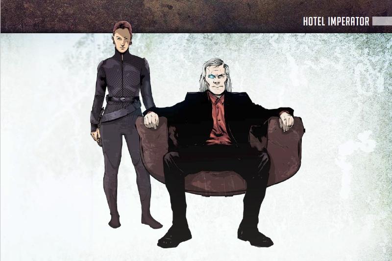 Mutant: Year Zero - Zone Compendium 5 - Hotel Imperator - Modiphius Entertainment