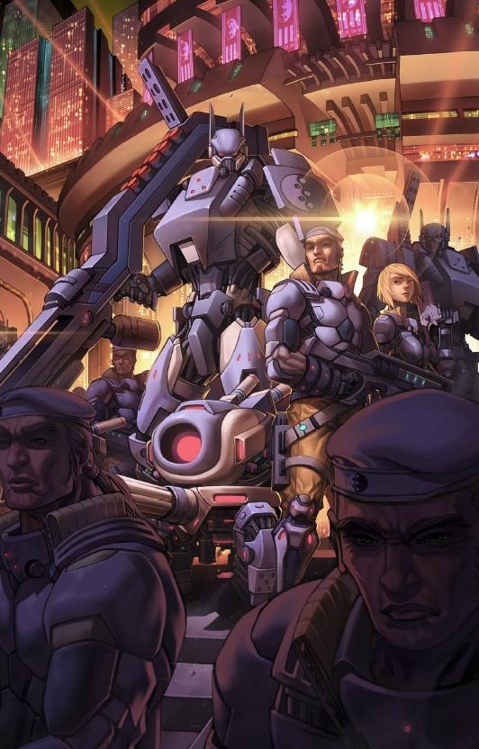 Infinity: PanOceania Supplement - Modiphius Entertainment