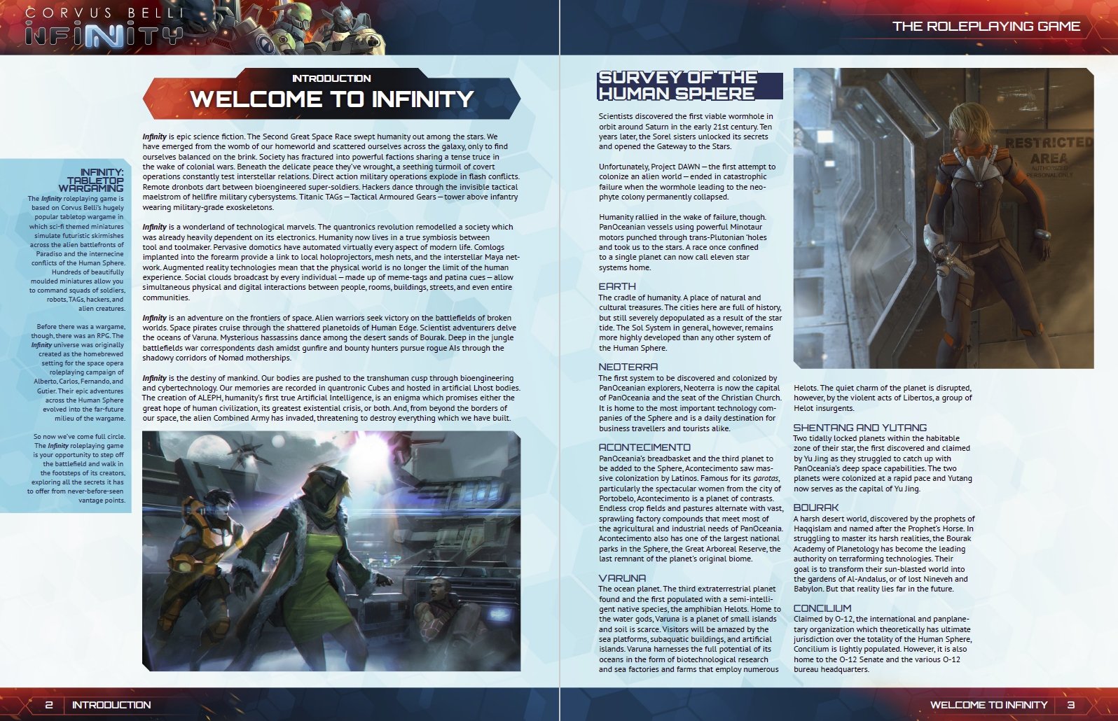 Infinity: Infinity: Player's Guide