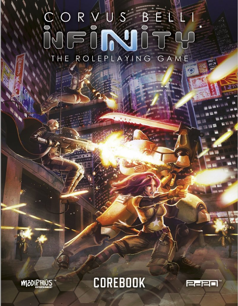 Infinity: Infinity RPG Core Book - PDF - Modiphius Entertainment