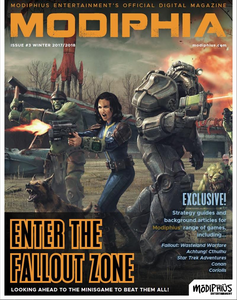 Modiphia - Issue #3 Spring 2018 - Modiphius Entertainment