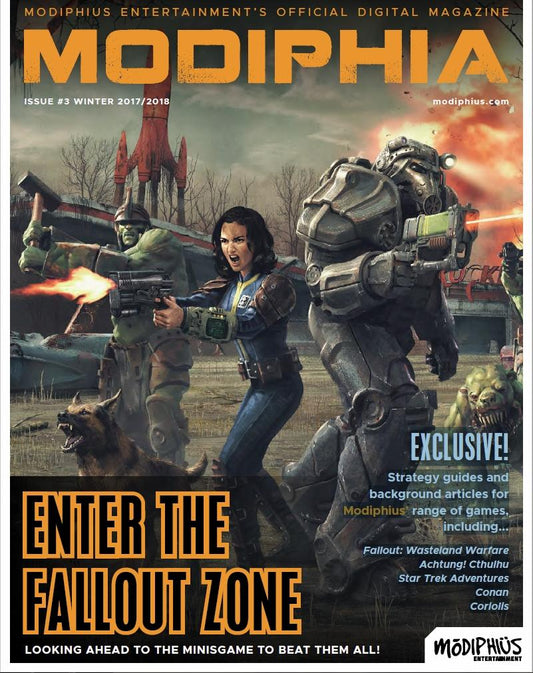 Modiphia - Issue #3 Spring 2018 - Modiphius Entertainment