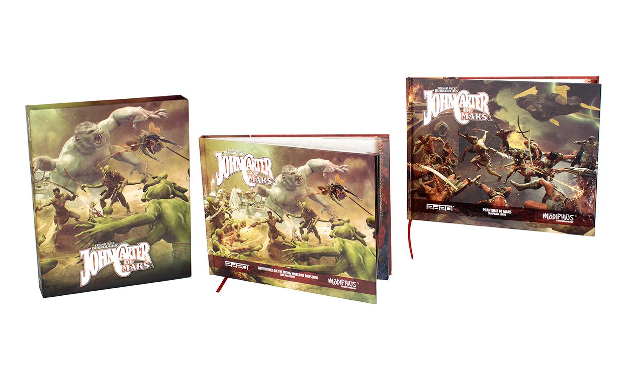 John Carter Collector's Slipcase Set - Modiphius Entertainment