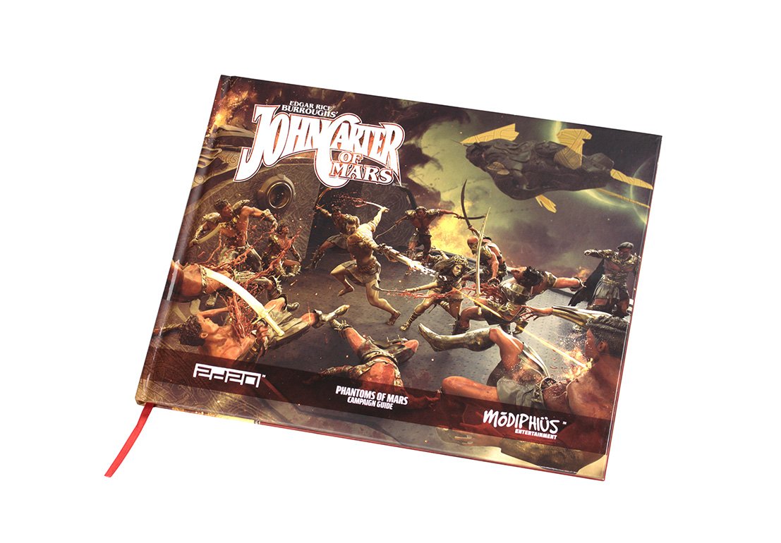 John Carter of Mars: Phantoms of Mars Campaign Book - Modiphius Entertainment