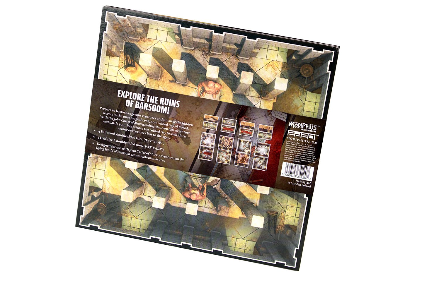 John Carter of Mars: Ruins of Korad Tile Set - Modiphius Entertainment