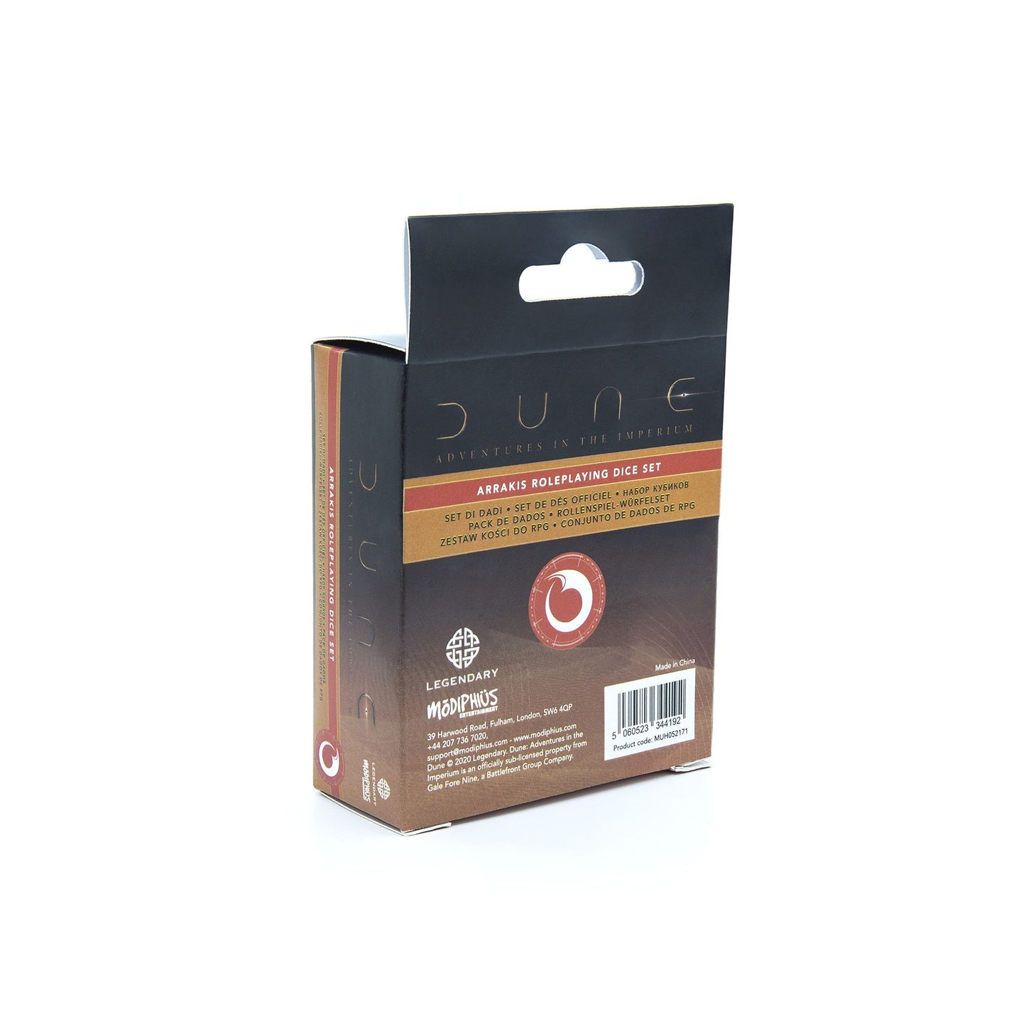 Dune - Adventures in the Imperium Dice Set: Arrakis