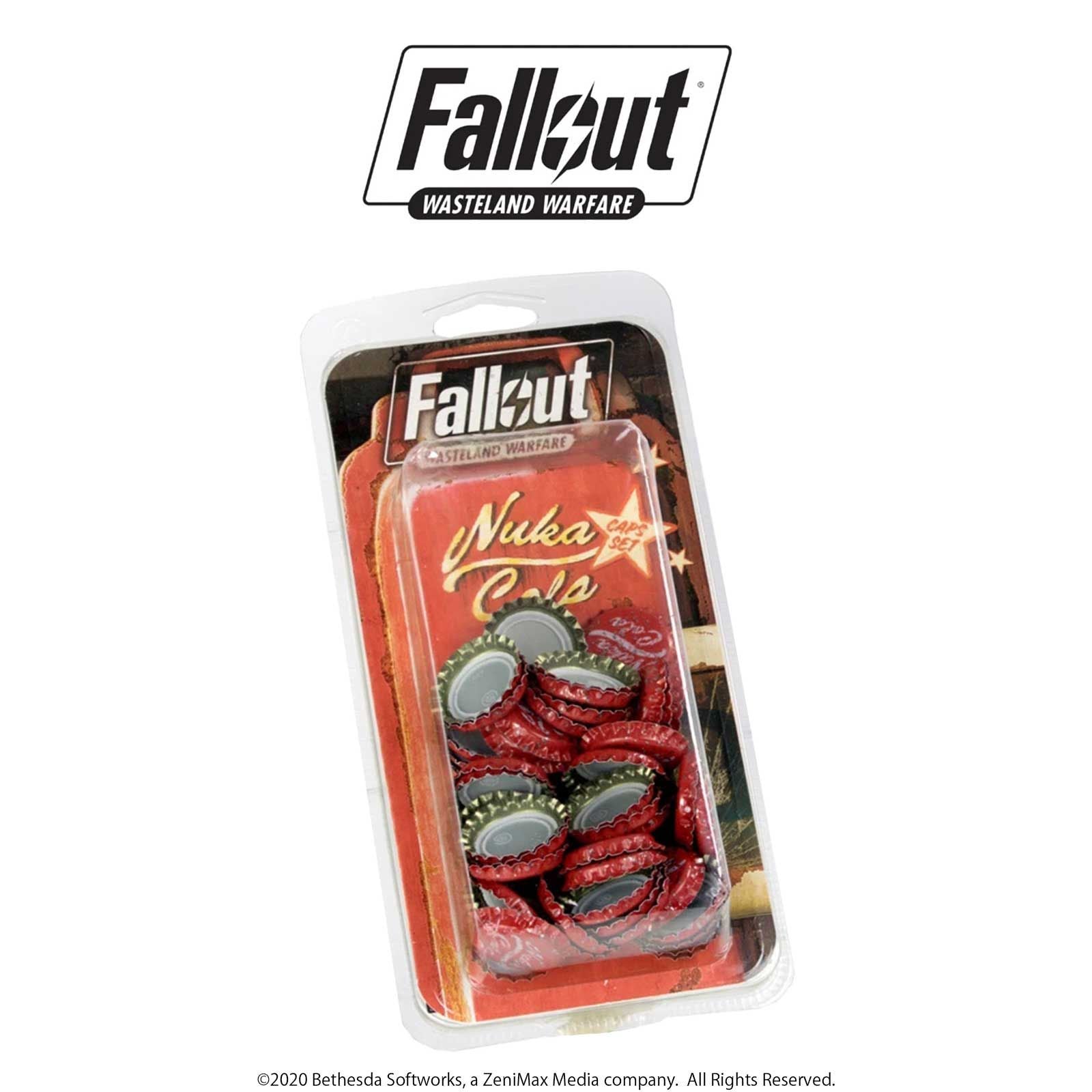 Fallout Caps Stack Fallout: Wasteland Warfare - Nuka Cola Caps Set – Modiphius Entertainment
