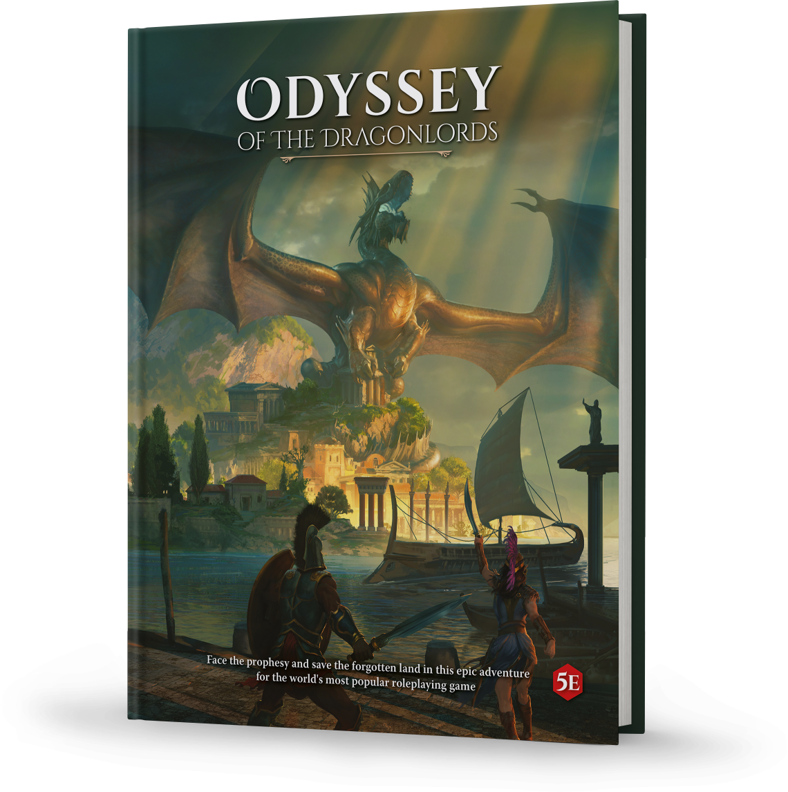 Odyssey of the Dragonlords: Hardcover adventure book - Modiphius Entertainment