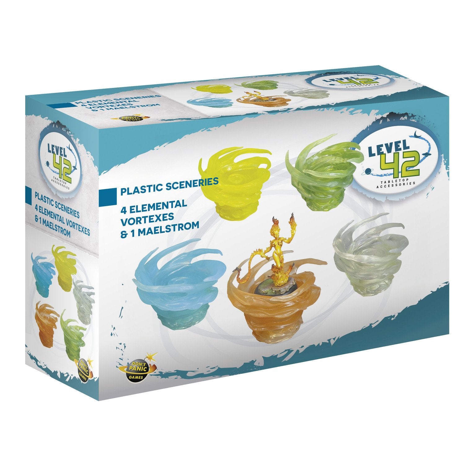 Drakerys Accessory Box: 4 Elemental Vortexes & 1 Maelstrom - Modiphius Entertainment