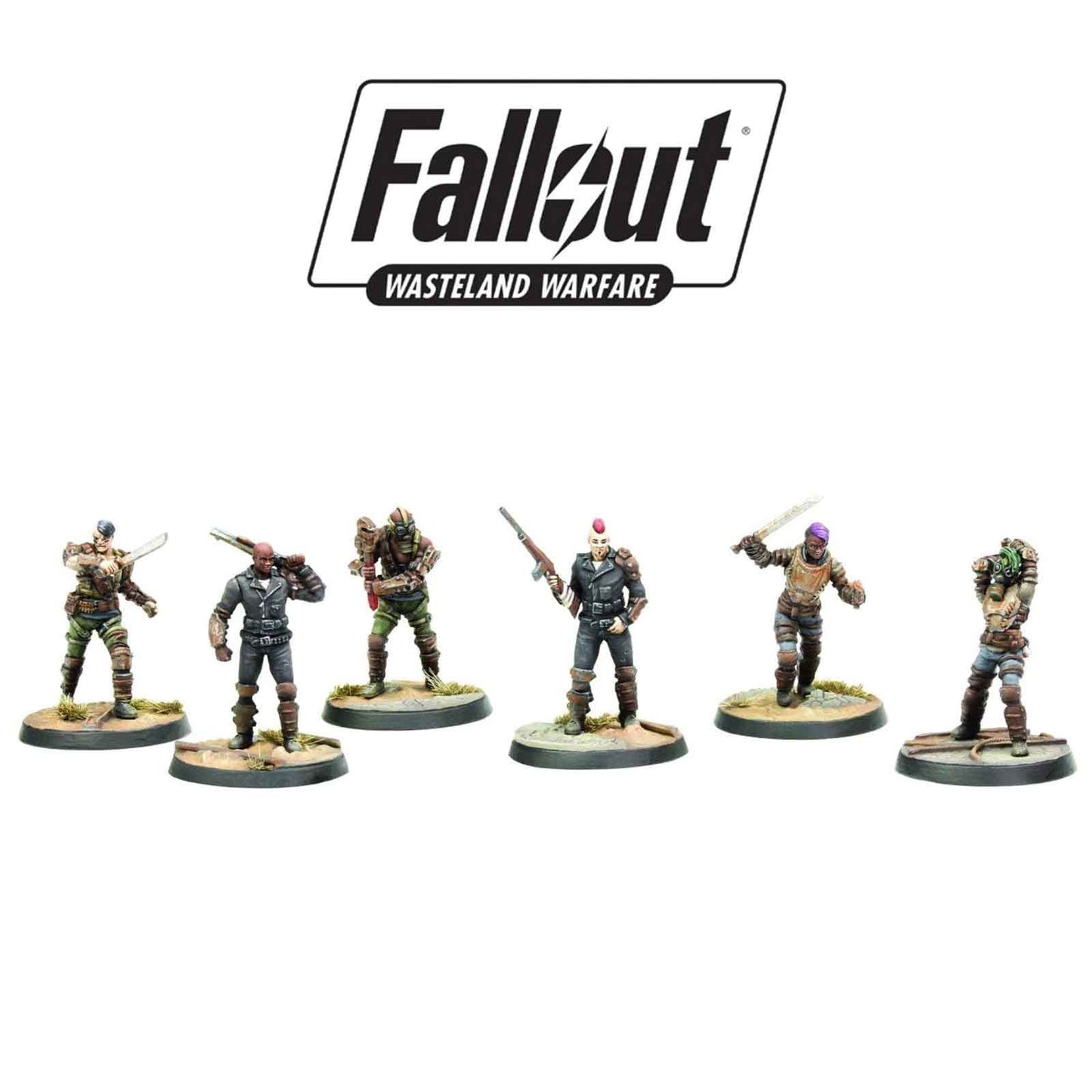 Fallout: Wasteland Warfare | Miniatures Raiders, Scavvers & Psychos