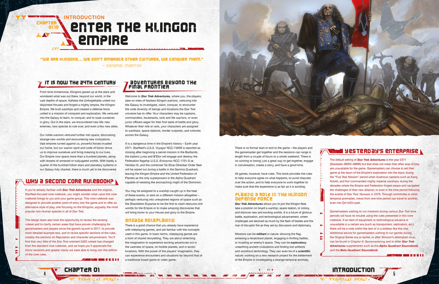 Star Trek Adventures: Klingon Core Rulebook - PDF