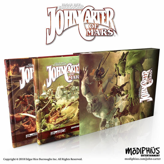 John Carter Collector's Slipcase Set - Modiphius Entertainment