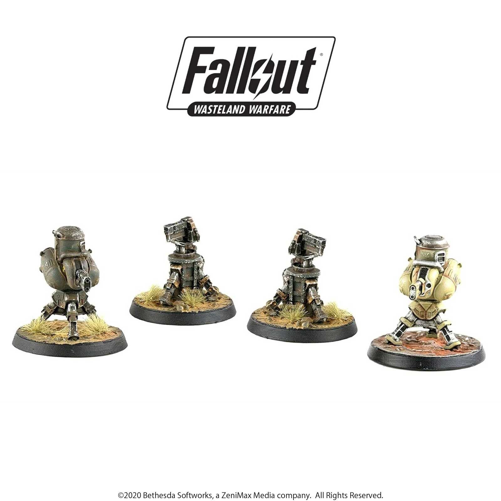 Fallout: Wasteland Warfare - Terrain Expansion: Turrets – Modiphius ...