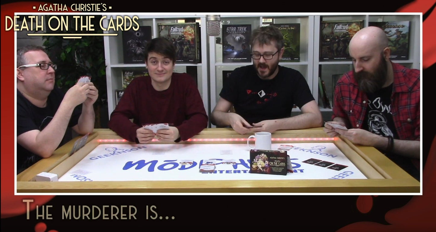 Agatha Christie's Death on the Cards - Modiphius Entertainment