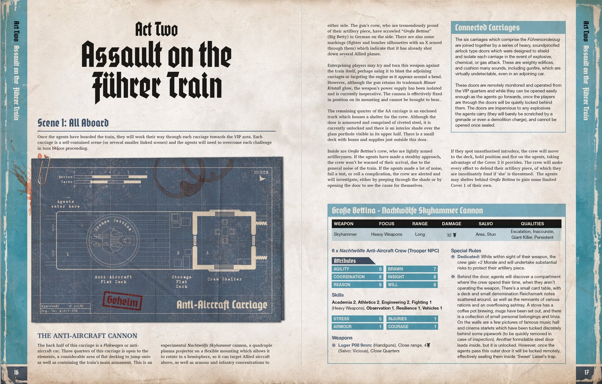 Achtung! Cthulhu 2d20: Assault on the Fuhrer Train Achtung! Cthulhu 2d20 Modiphius Entertainment 