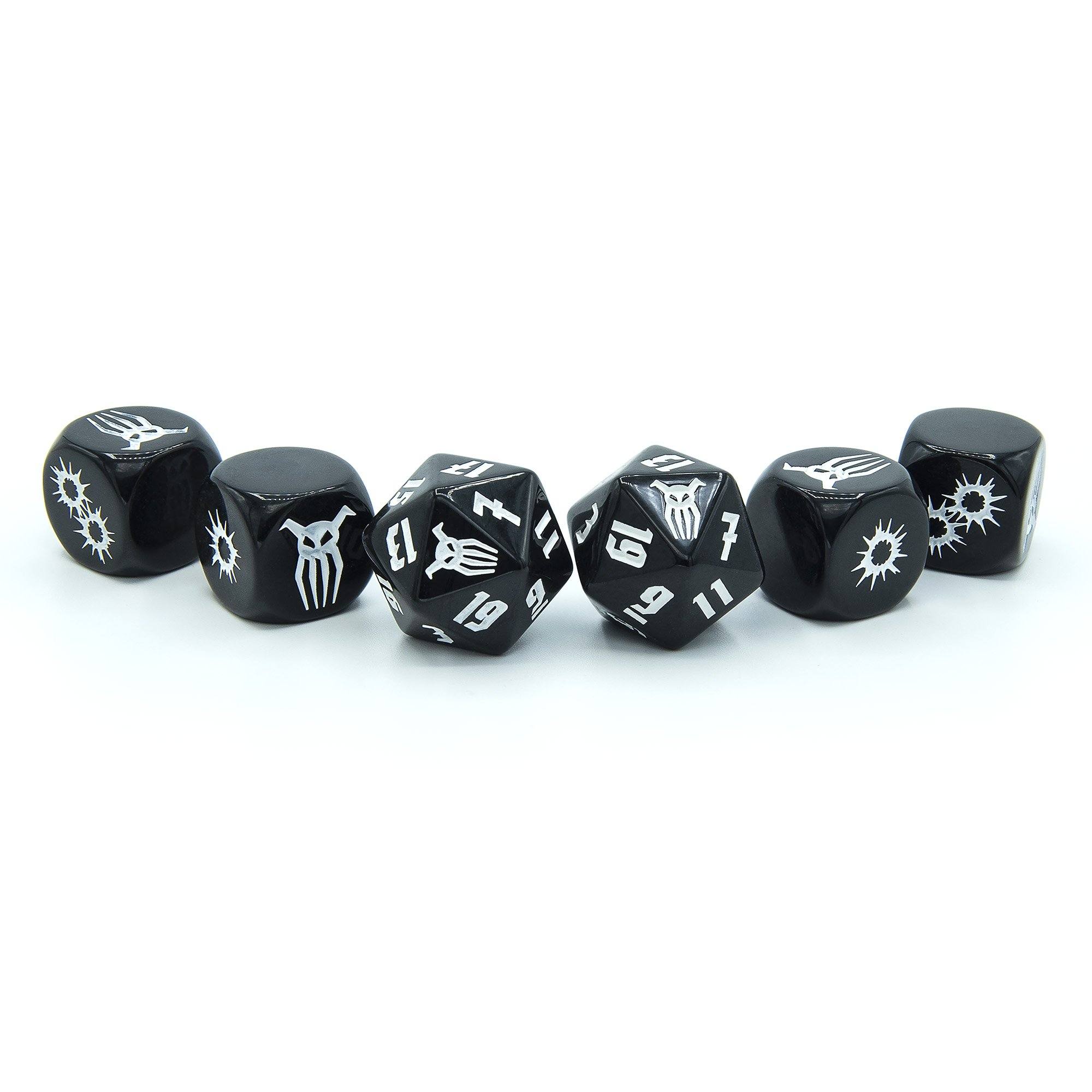Achtung! Cthulhu 2d20: Black Sun Dice Set – Modiphius Entertainment
