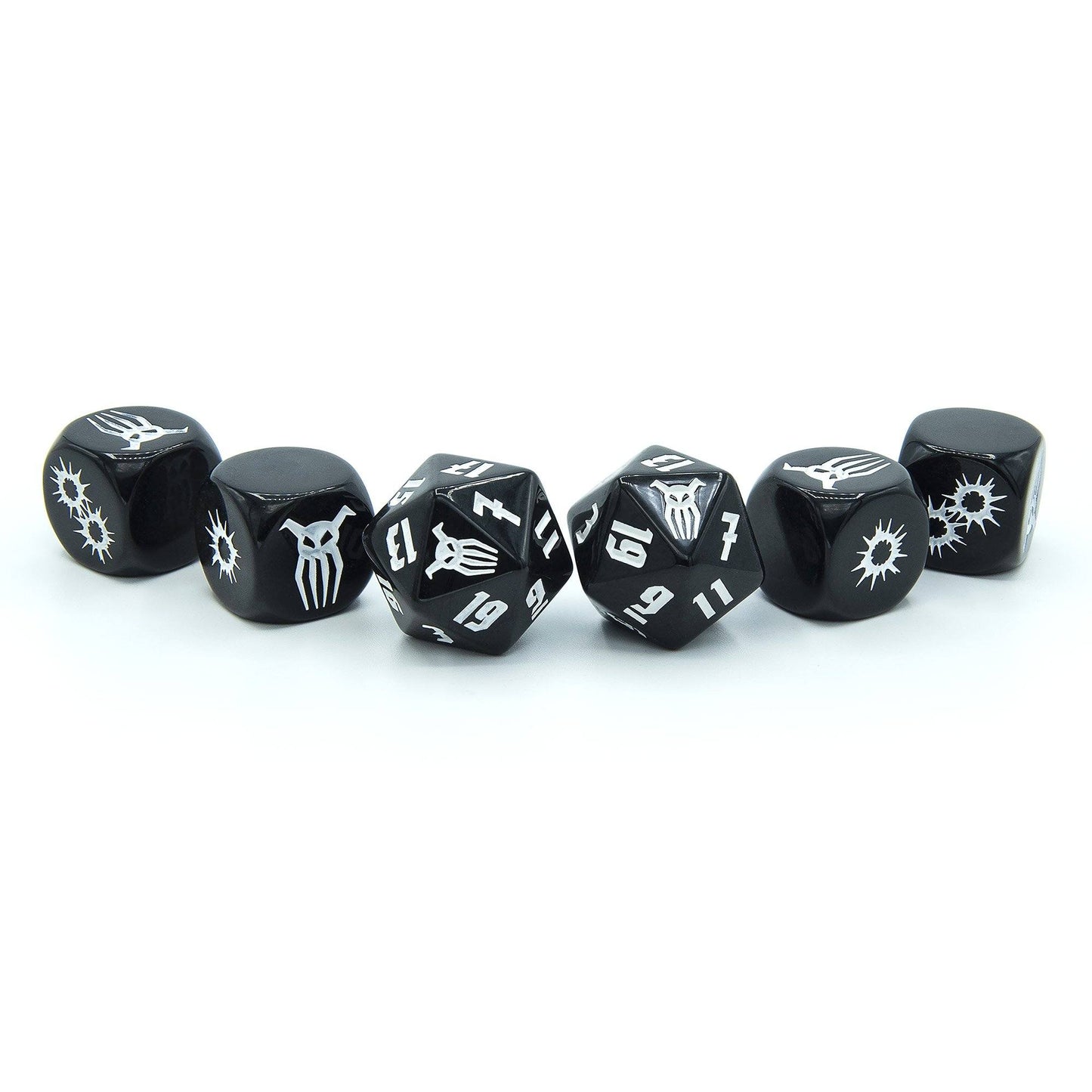 Achtung! Cthulhu 2d20: Black Sun Dice Set Achtung! Cthulhu 2d20 Modiphius Entertainment 