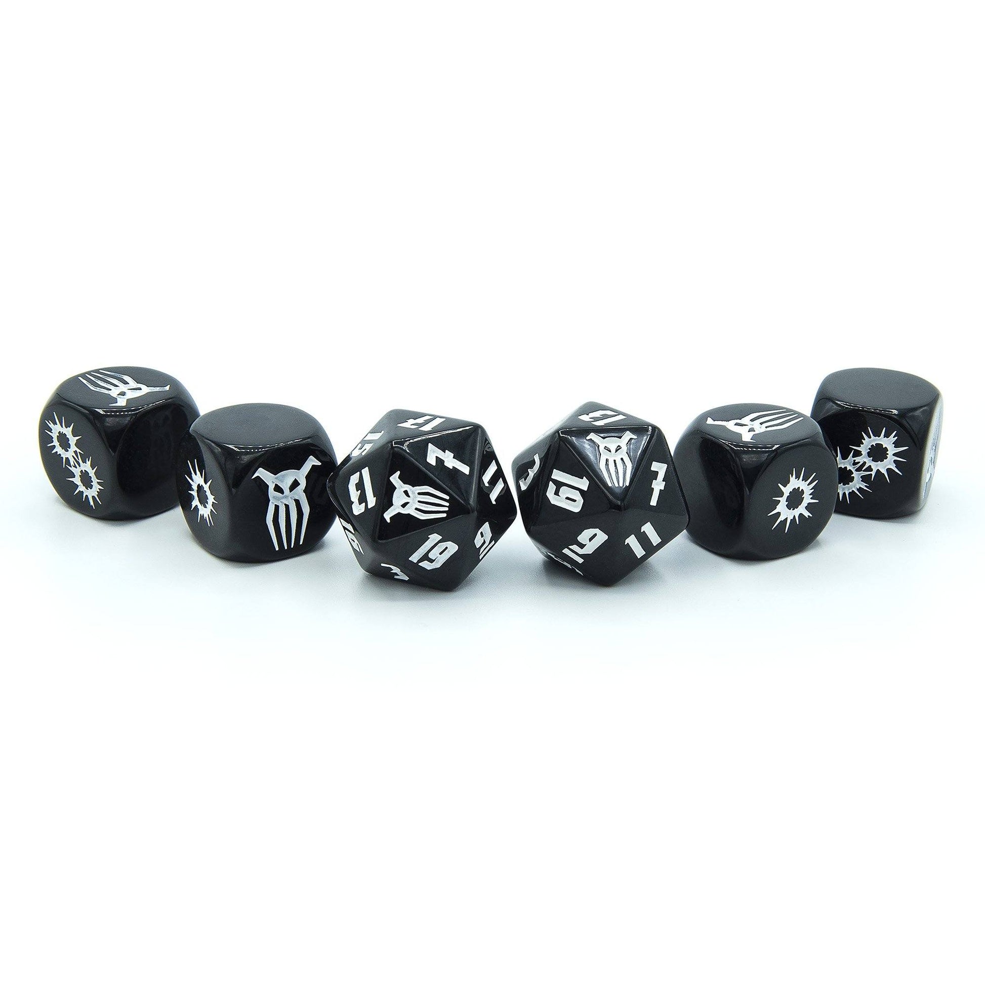 Achtung! Cthulhu 2d20: Black Sun Dice Set Achtung! Cthulhu 2d20 Modiphius Entertainment 